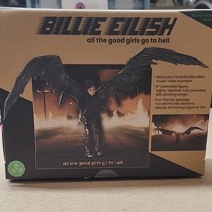 Billie Eilish All The Good Girls Go To Hell Collectible Figure with Wings